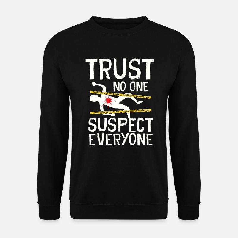 Krimi-Dinner-Spaß-Nacht - Unisex Pullover - Schwarz