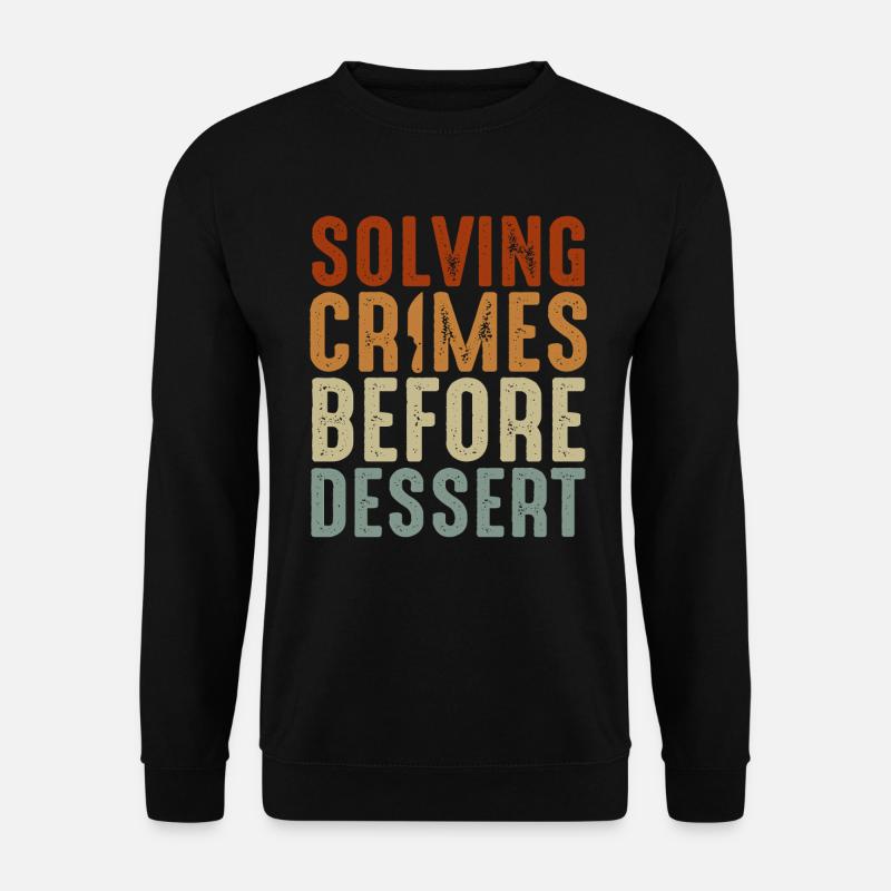 Murder Mystery Dinner Fun Night - Unisex Sweatshirt - black