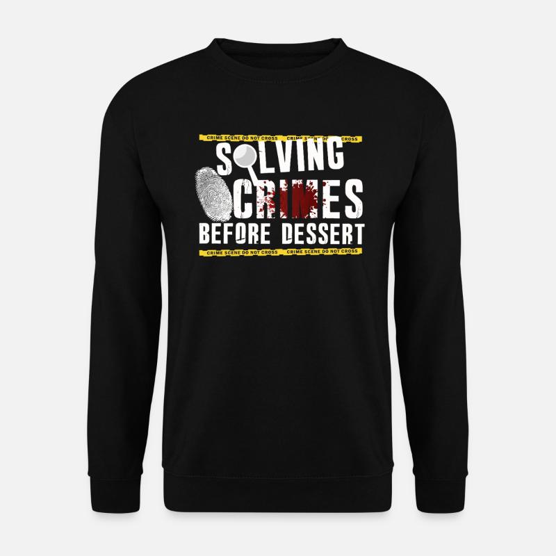 Murder Mystery Dinner Fun Night - Unisex Sweatshirt - black