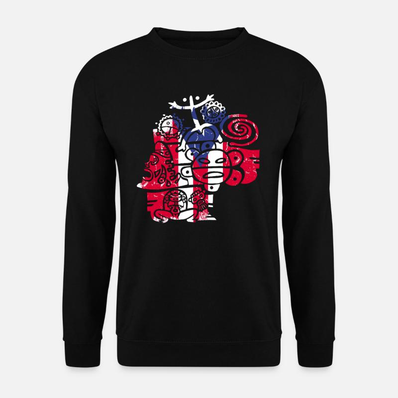 Taíno Echoes Caribbean Ancestry Pride - Unisex Sweatshirt - black