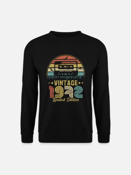 Cassette vintage 1972 - Sweat-shirt Unisexe - noir
