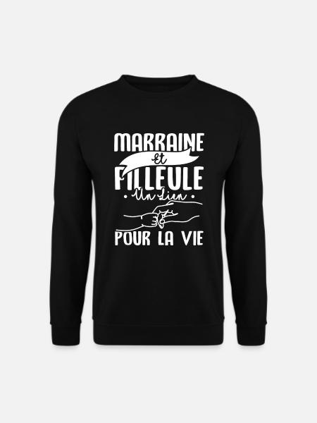 Marraine et filleule - Sweat-shirt Unisexe - noir