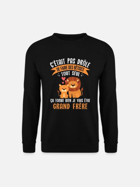 Ich werde Big Brother - Unisex Pullover - Schwarz