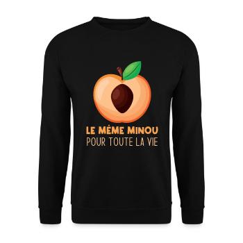 EVG Marié Futur - Sweat-shirt Unisexe - noir - Devant - Alina (178cm) & Michal (187cm)