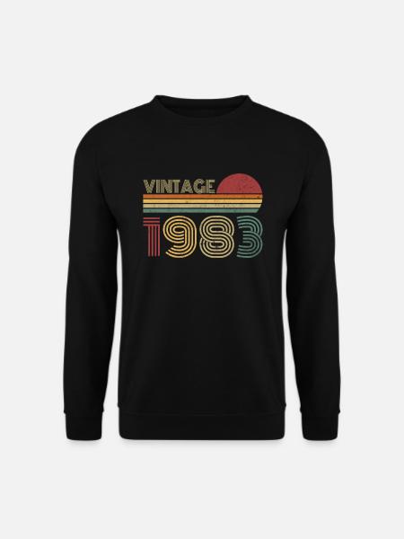 Millésime 1983 - Sweat-shirt Unisexe - noir