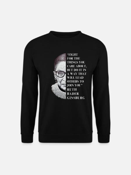 Kämpfe für die Dinge, die dir an der berüchtigten RBG wichtig sind - Unisex Pullover - Schwarz