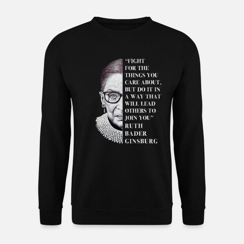 Kämpfe für die Dinge, die dir an der berüchtigten RBG wichtig sind - Unisex Pullover - Schwarz