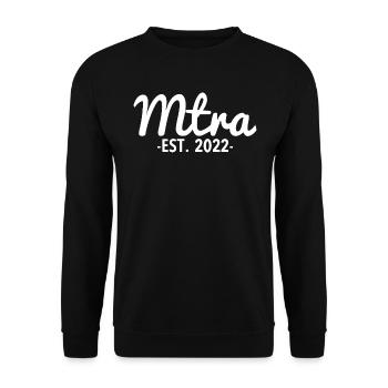 MTRA Medizinisch-Technischer Radiologie Mta - Unisex Pullover - Schwarz - Vorne - Alina (178cm) & Michal (187cm)