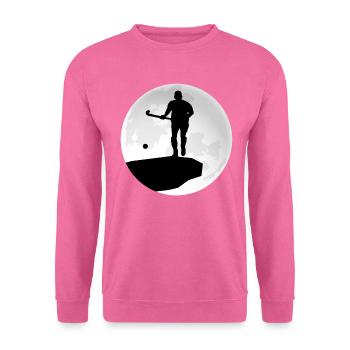 hockey feldhockey hockeyspieler warmup hockeyzone - Unisex Pullover - Pink - Vorne
