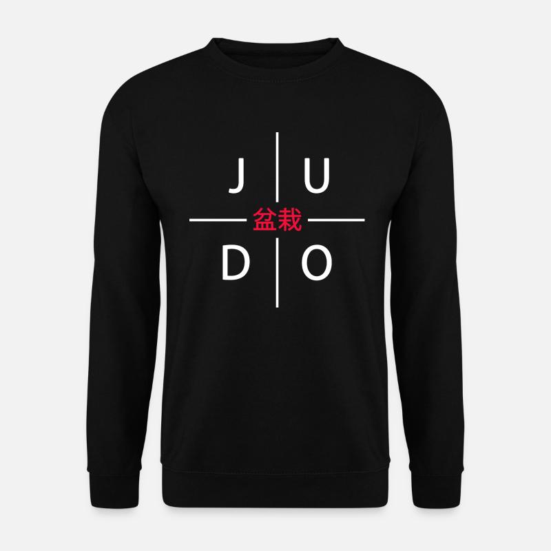 Judo Kampfsport-JUDO Judoka - Unisex Pullover - Schwarz