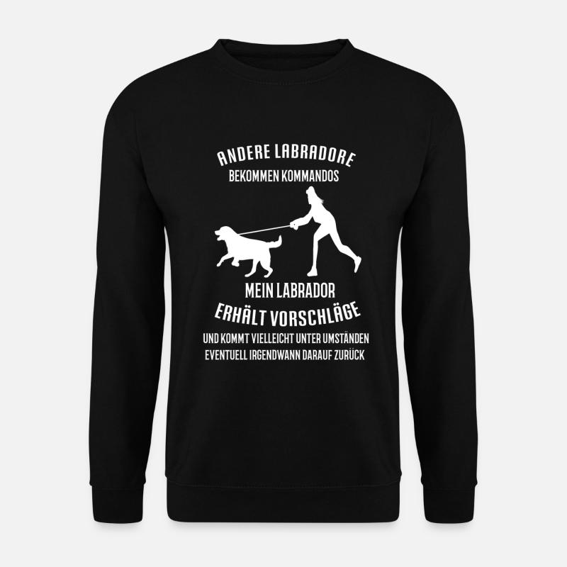 Andere Labradore Labrador Labradorbesitzer Labbi - Unisex Pullover - Schwarz