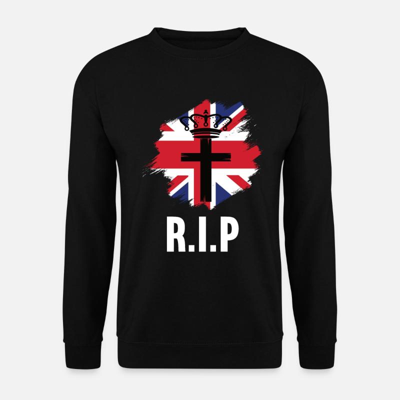 RIP Queen - Unisex Pullover - Schwarz