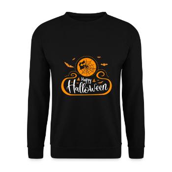 Célébrations d’Halloween effrayantes - Sweat-shirt Unisexe - noir - Devant - Alina (178cm) & Michal (187cm)