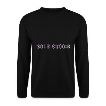Goth Baddie! Goth Girl Gothic Aesthetic - Unisex Sweatshirt - black - Front - Alina (178cm) & Michal (187cm)