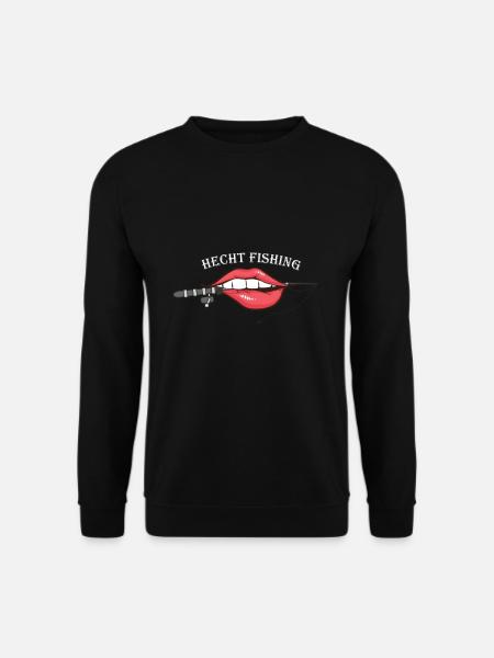 HECHT FISHING FISCHER DESIGN - Unisex Pullover - Schwarz