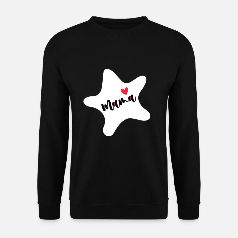 Seestern - Unisex Pullover - Schwarz