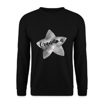 Seestern - Unisex Pullover - Schwarz - Vorne - Alina (178cm) & Michal (187cm)