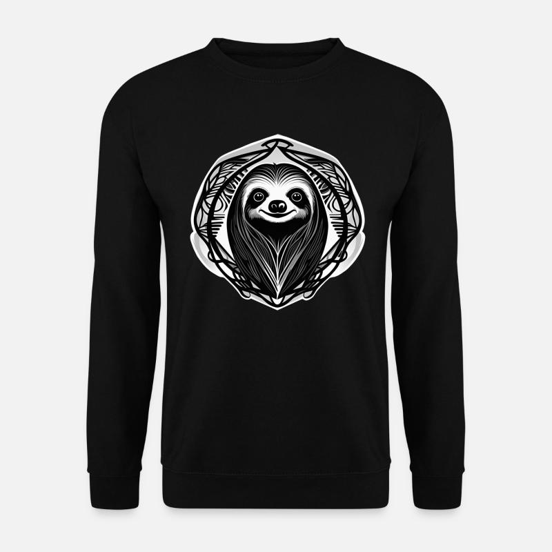 SLOTH - Unisex Pullover - Schwarz