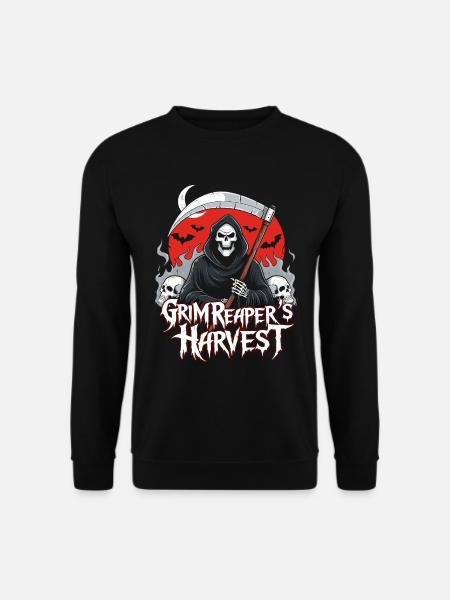 Grim Reaper Harvest - Unisex Sweatshirt - black