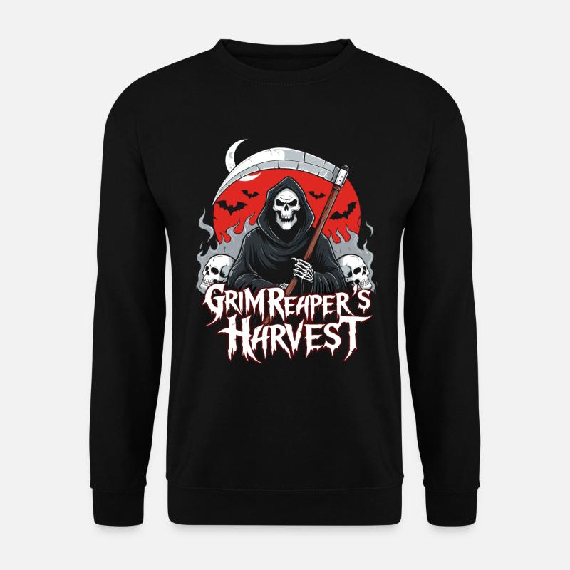 Grim Reaper Harvest - Unisex Sweatshirt - black