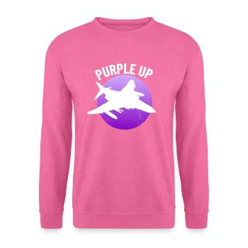 Lila up f4 Phantom Milit�r Kinder Jungen F-4 - Unisex Pullover - Pink - Vorne