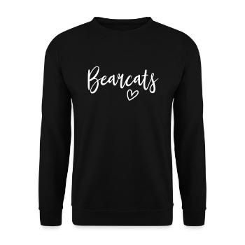 Bearcats High School Bearcats Sportteam Frauen - Unisex Pullover - Schwarz - Vorne - Alina (178cm) & Michal (187cm)