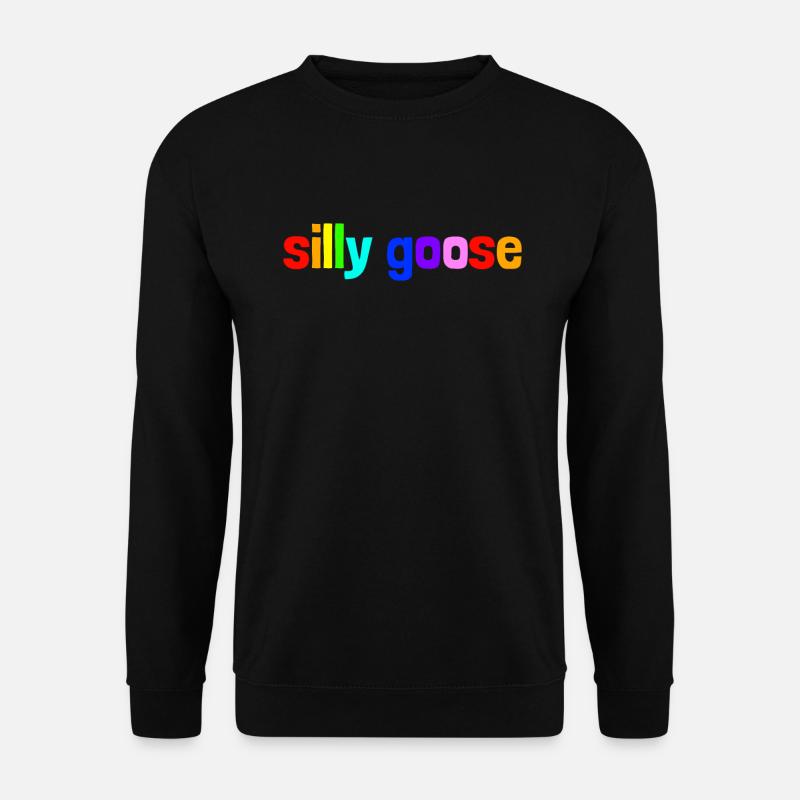 Dumme Gans - Unisex Pullover - Schwarz