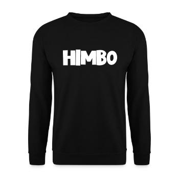 Himbo m�nnlicher Bimbo lustiger M�nner Himbo - Unisex Pullover - Schwarz - Vorne - Alina (178cm) & Michal (187cm)