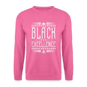 Black Excellence HBCU Abschluss Black Exzellenz - Unisex Pullover - Pink - Vorne