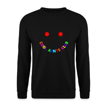 Cooler Tanten Club L�cheln cooler Tanten Club - Unisex Pullover - Schwarz - Vorne - Alina (178cm) & Michal (187cm)