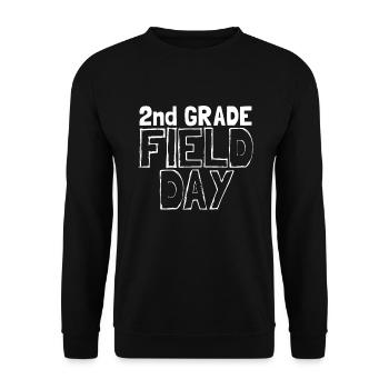2. Klasse Field Day School Kinderlehrer 2. Klasse - Unisex Pullover - Schwarz - Vorne - Alina (178cm) & Michal (187cm)