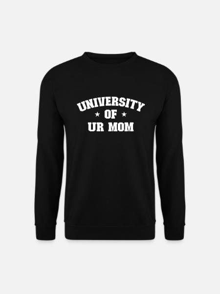 Universit�t ur Mutter - Unisex Pullover - Schwarz