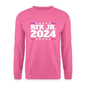 Robert Kennedy Jr. f�r Pr�sident '24 RFK Jr. 2024 - Unisex Pullover - Pink - Vorne