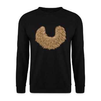 Sonnenb�ren Kost�m Tierkost�m Halloween Sonnenb�r - Unisex Pullover - Schwarz - Vorne - Alina (178cm) & Michal (187cm)