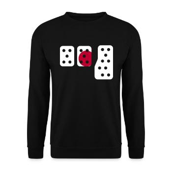 Japanische Autoenthusiast USA Fahnen Sie drei Peda - Unisex Pullover - Schwarz - Vorne - Alina (178cm) & Michal (187cm)