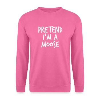 Stellen Sie sich vor - Unisex Pullover - Pink - Vorne