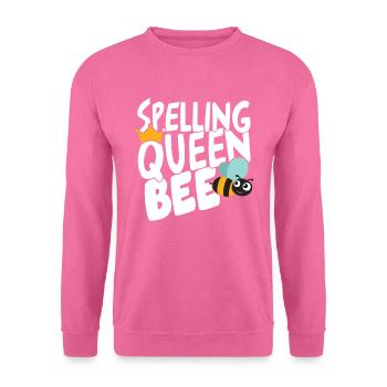 Spelling Queen Bee Spelling Contest - Unisex Sweatshirt - pink - Front