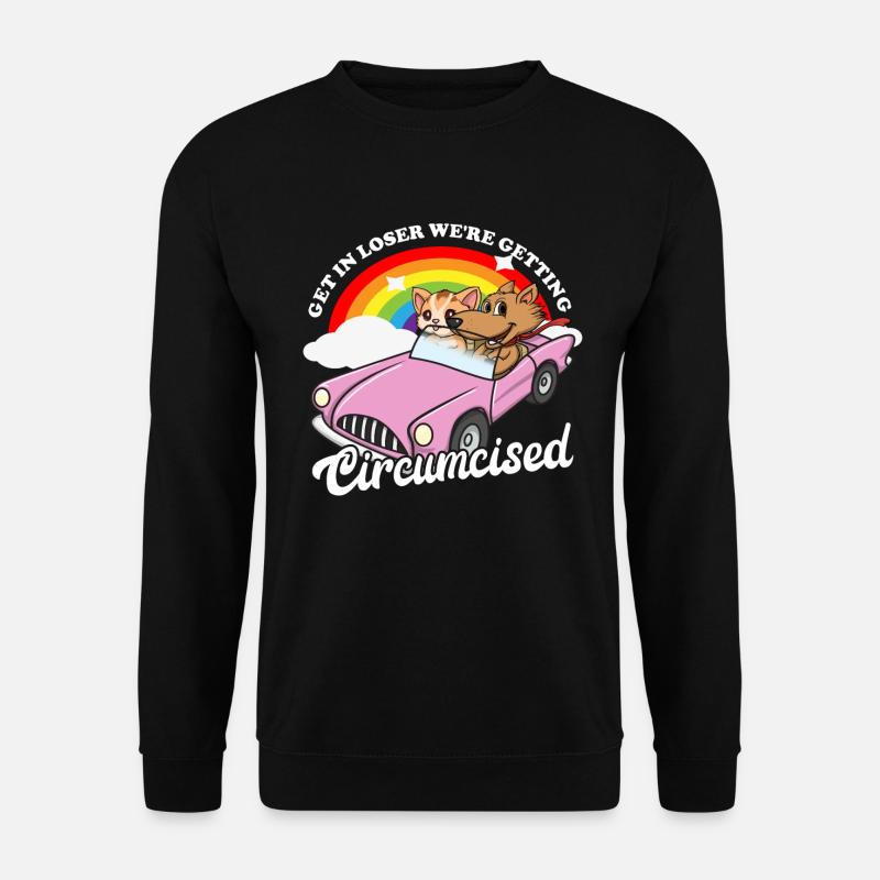 In den Verlierer bekommen, wurden peinlich beschni - Unisex Pullover - Schwarz