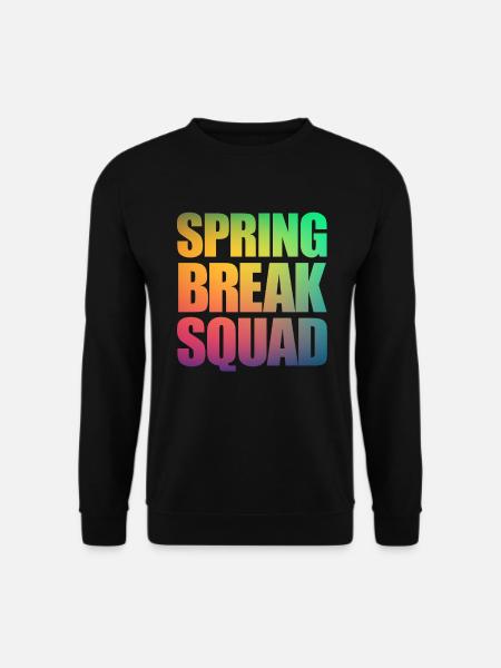 Spring Break Squad Spring Break - Unisex Pullover - Schwarz