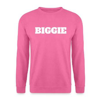Biggie und Smalls passend zu Biggie - Unisex Pullover - Pink - Vorne