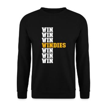 Cricket Westindische Inseln Windies Westindische I - Unisex Pullover - Schwarz - Vorne - Alina (178cm) & Michal (187cm)