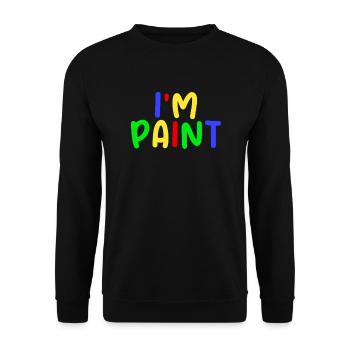 Lustige, schlüpfrige, vulgäre Paare für Frauen, di - Unisex Pullover - Schwarz - Vorne - Alina (178cm) & Michal (187cm)