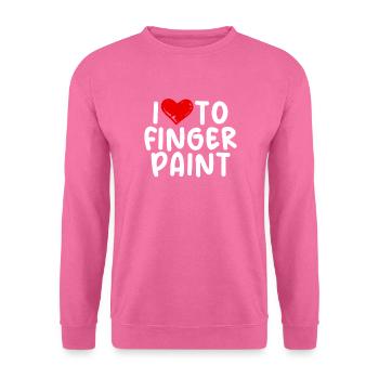 Herren schlüpfrige vulgäre Paare, die ich gerne mi - Unisex Pullover - Pink - Vorne