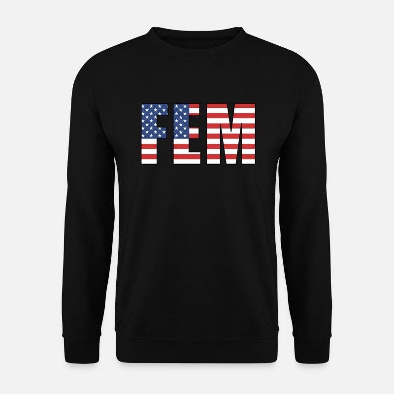 FEM - Unisex Pullover - Schwarz