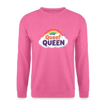 Queef Queen Women's Vulgär Verrückt Peinlich - Unisex Pullover - Pink - Vorne