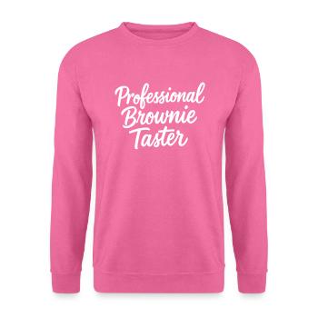 Professioneller Brownie-Verkoster Brownie - Unisex Pullover - Pink - Vorne