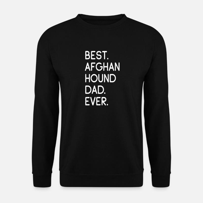 Afghan Hound - Unisex Pullover - Schwarz