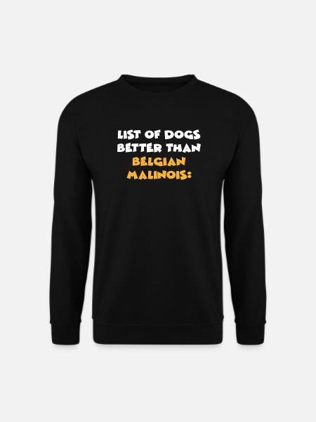 Belgian Malinois - Unisex Sweatshirt - black