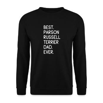 Parson Russell Terrier - Unisex Sweatshirt - black - Front - Alina (178cm) & Michal (187cm)