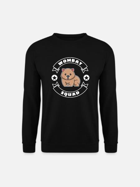 Wombat Squad - Unisex Sweatshirt - black